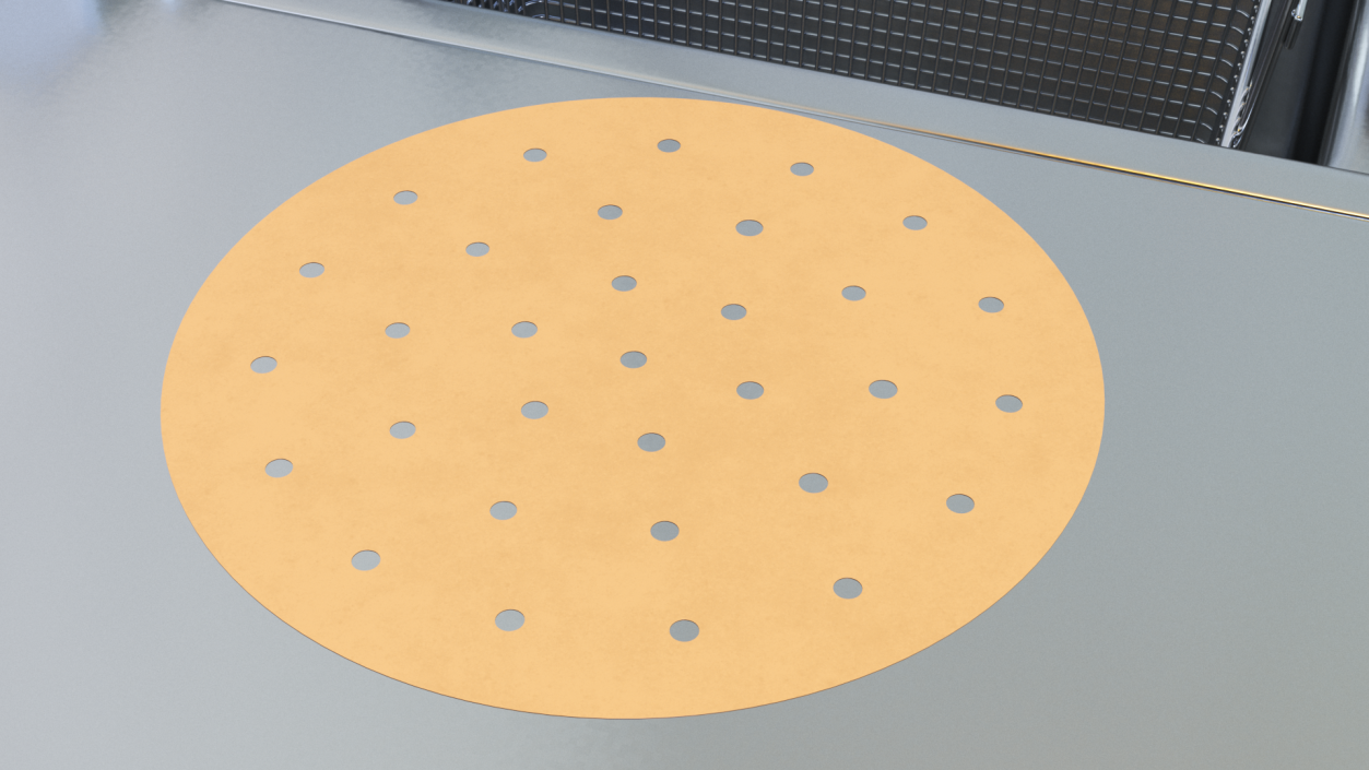 3D Air Fryer Parchment Paper Round