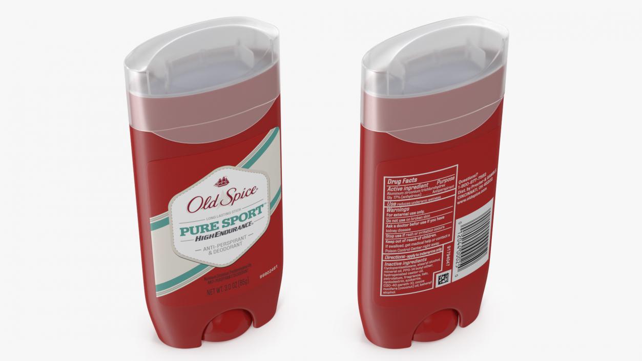 3D Old Spice Pure Sport Solid Deodorant