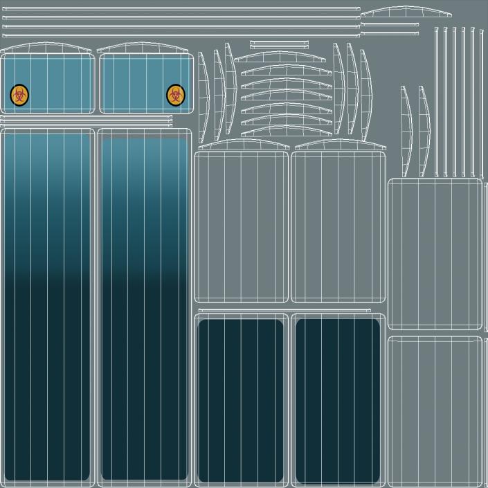 3D model Laboratory Hood