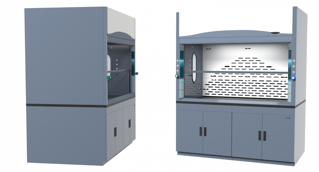 3D model Laboratory Hood