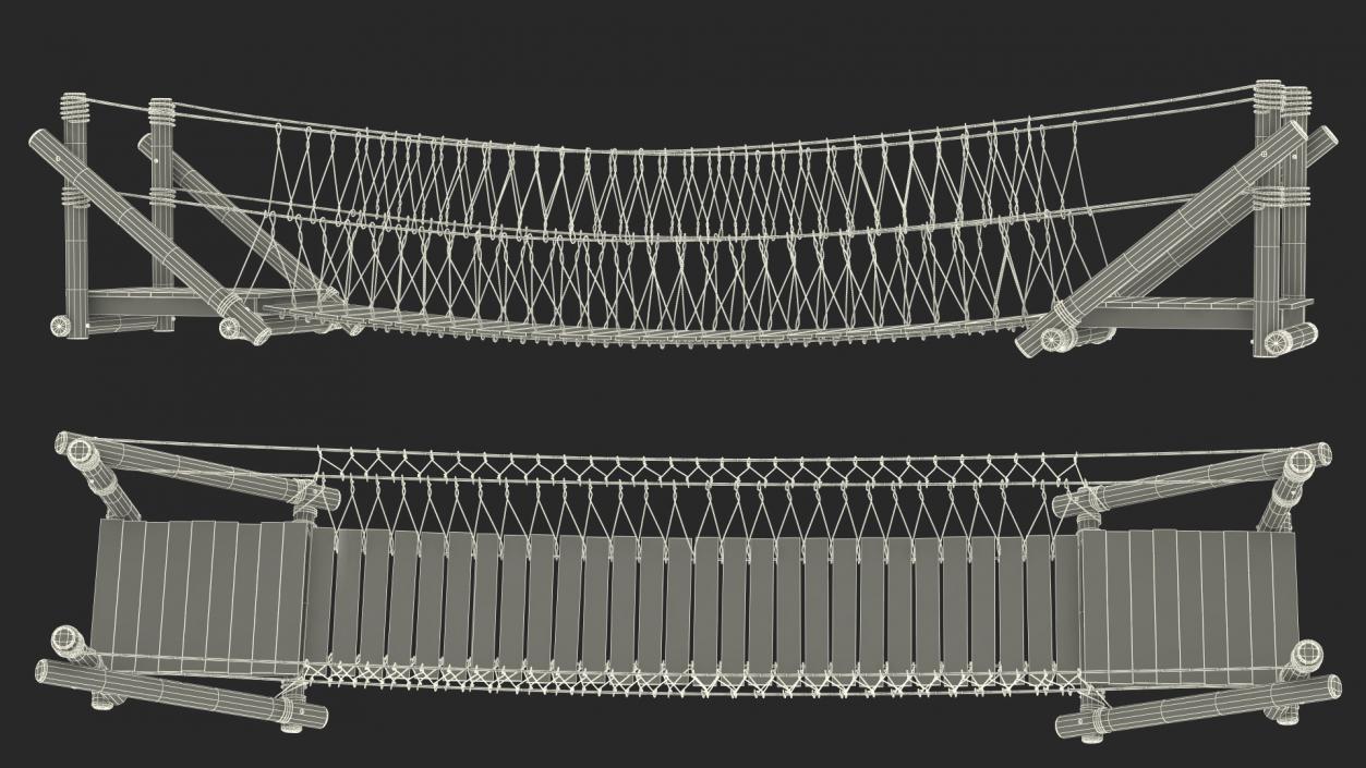 Short Rope Bridge 3D