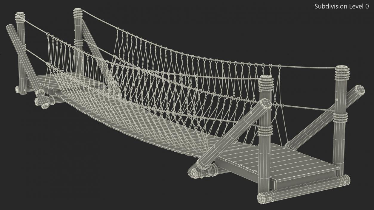 Short Rope Bridge 3D