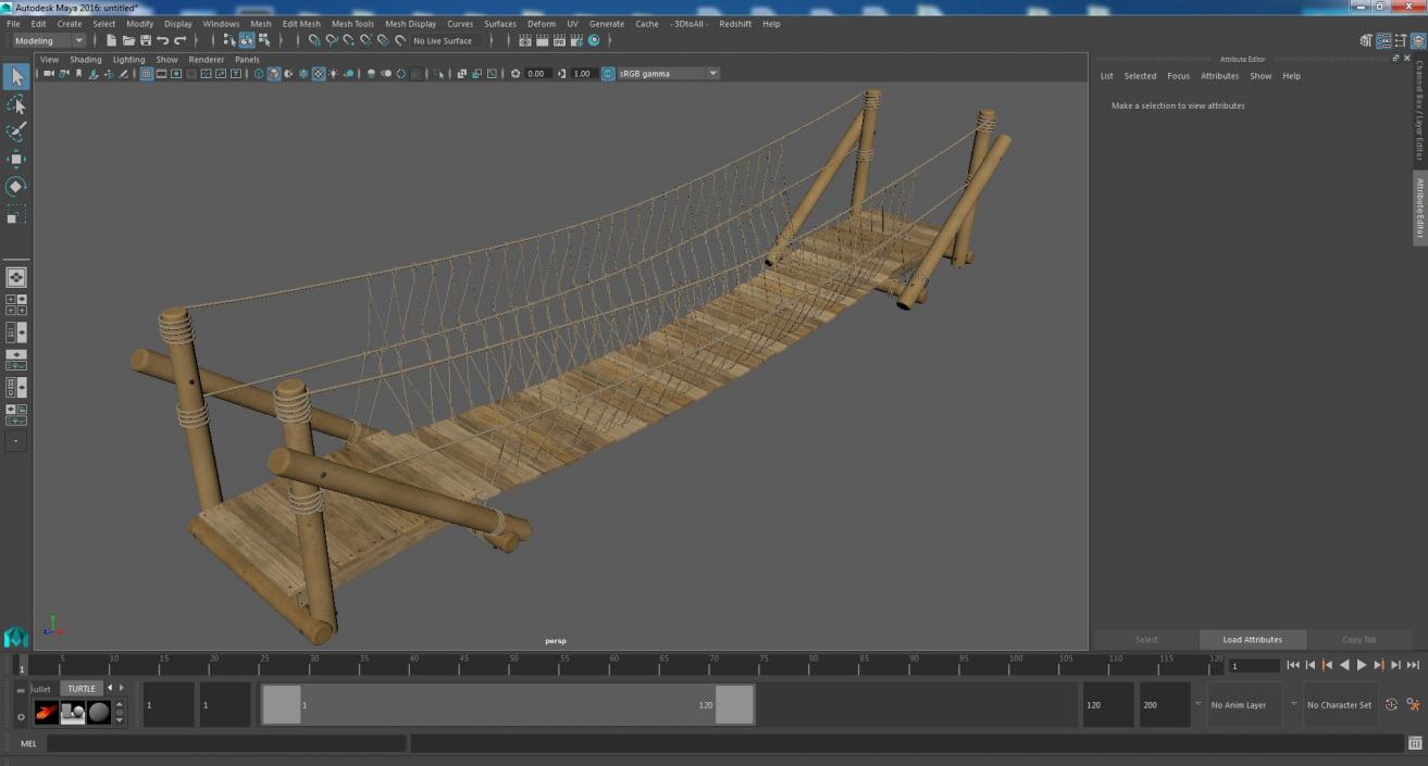 Short Rope Bridge 3D