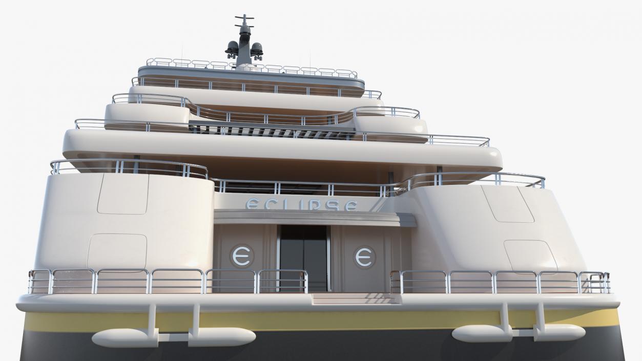 Eclipse Super Yacht 3D model