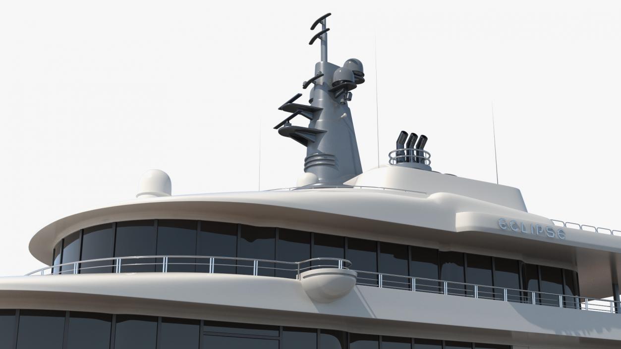 Eclipse Super Yacht 3D model