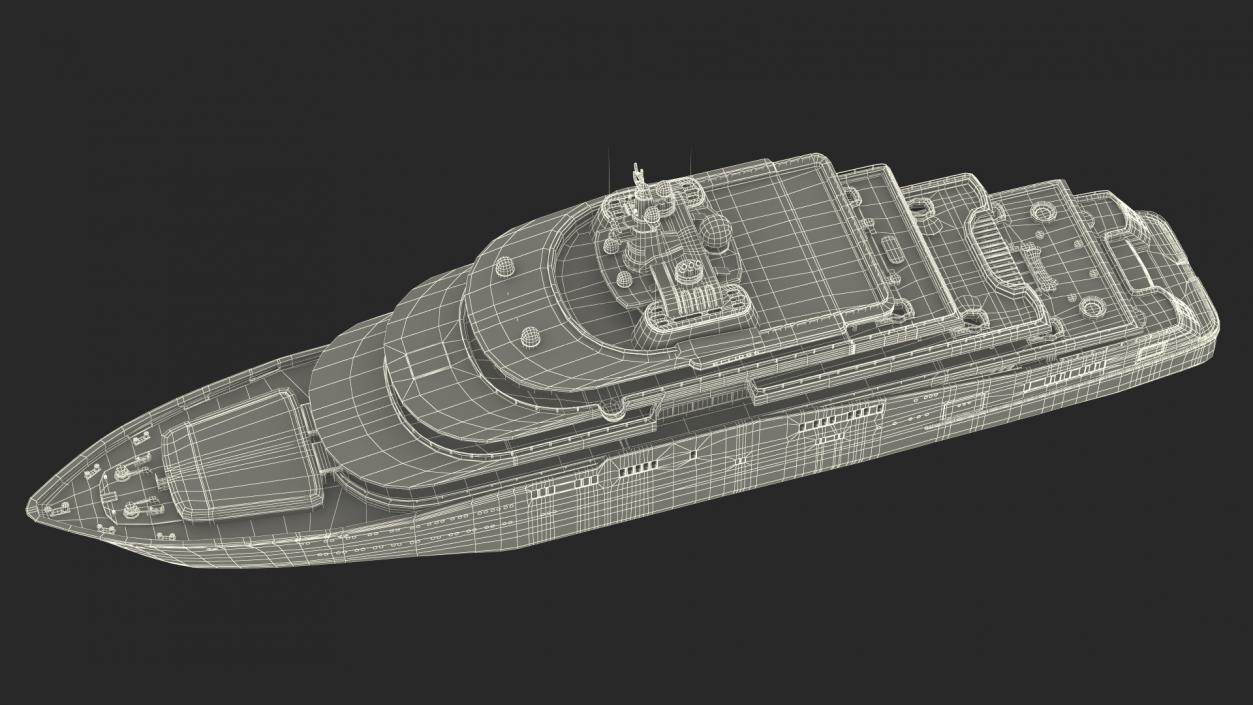 Eclipse Super Yacht 3D model