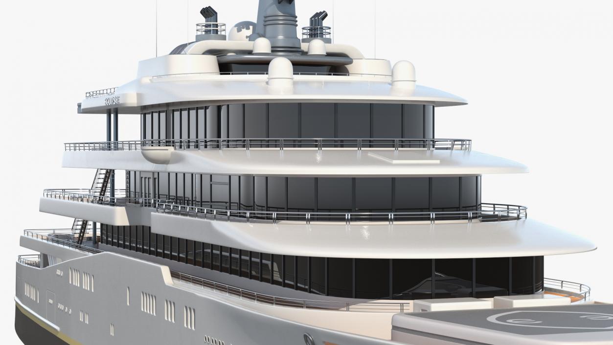 Eclipse Super Yacht 3D model