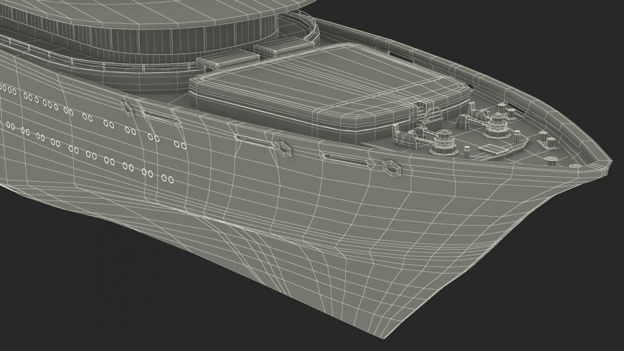 Eclipse Super Yacht 3D model