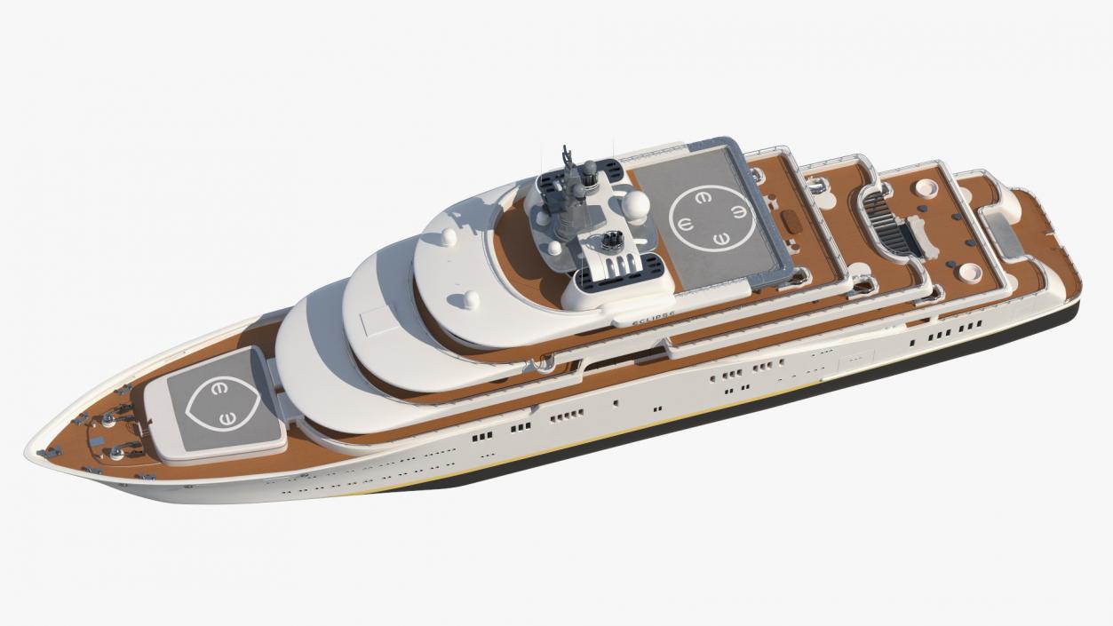 Eclipse Super Yacht 3D model