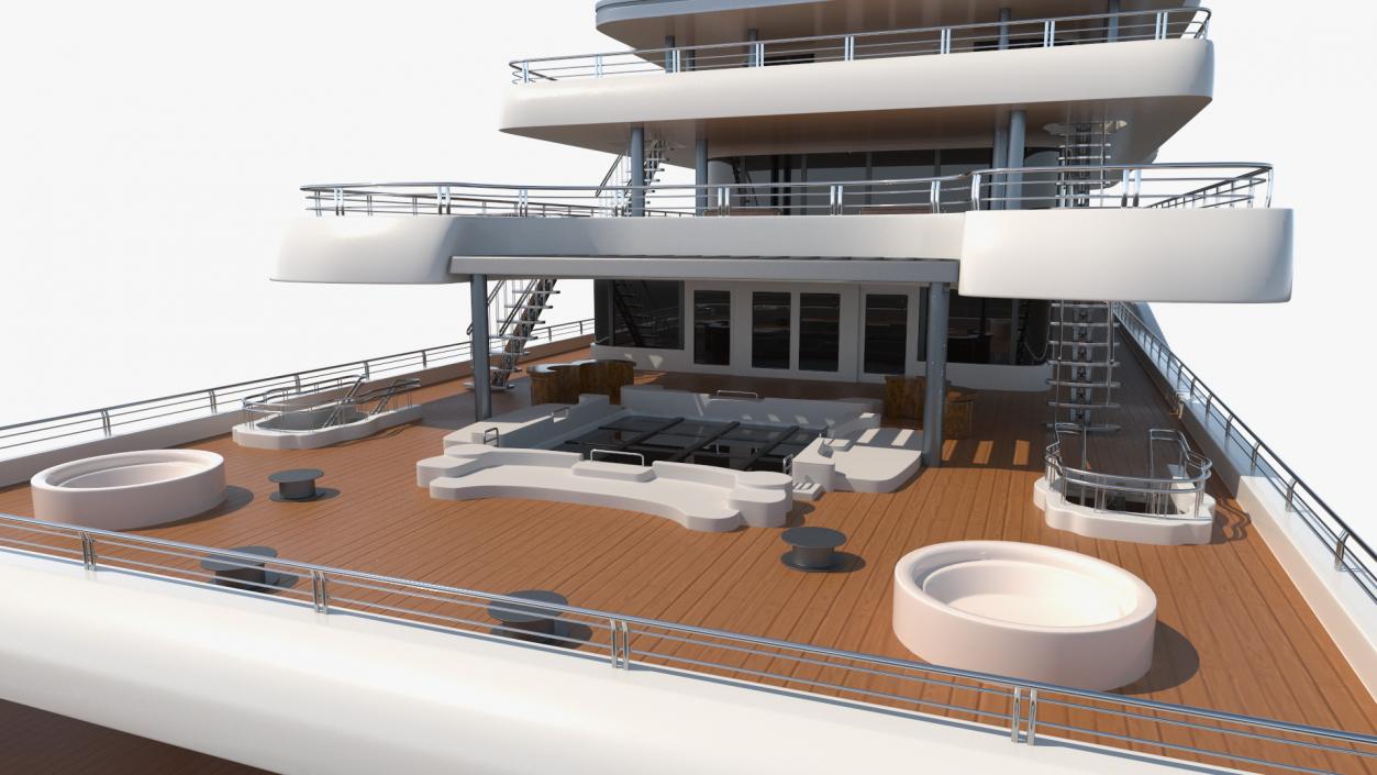 Eclipse Super Yacht 3D model