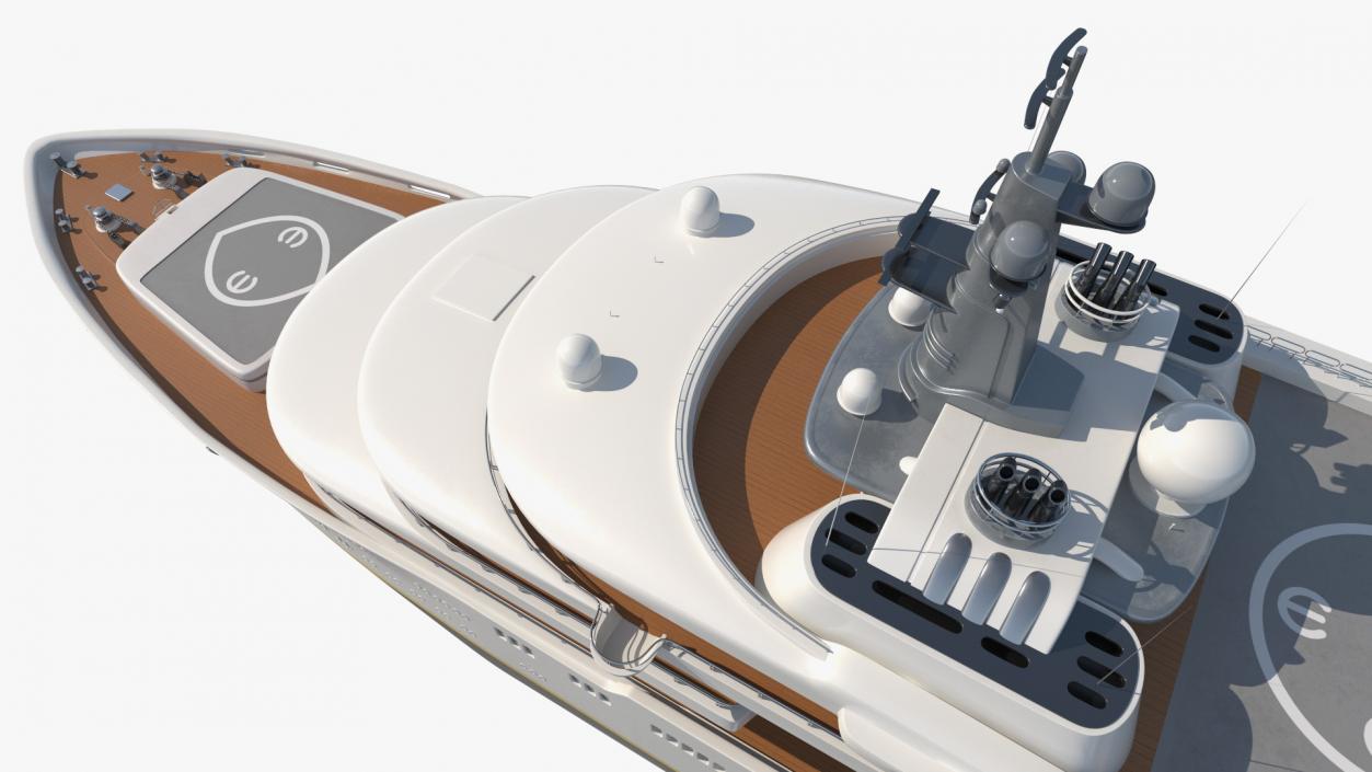 Eclipse Super Yacht 3D model