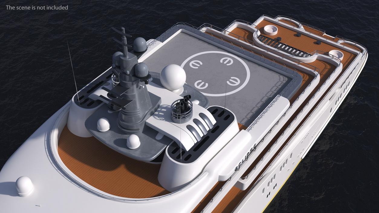 Eclipse Super Yacht 3D model