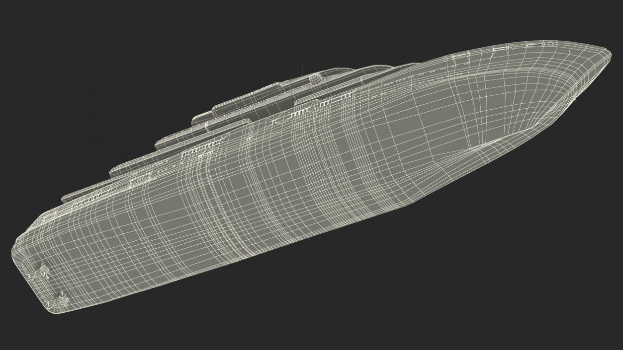 Eclipse Super Yacht 3D model