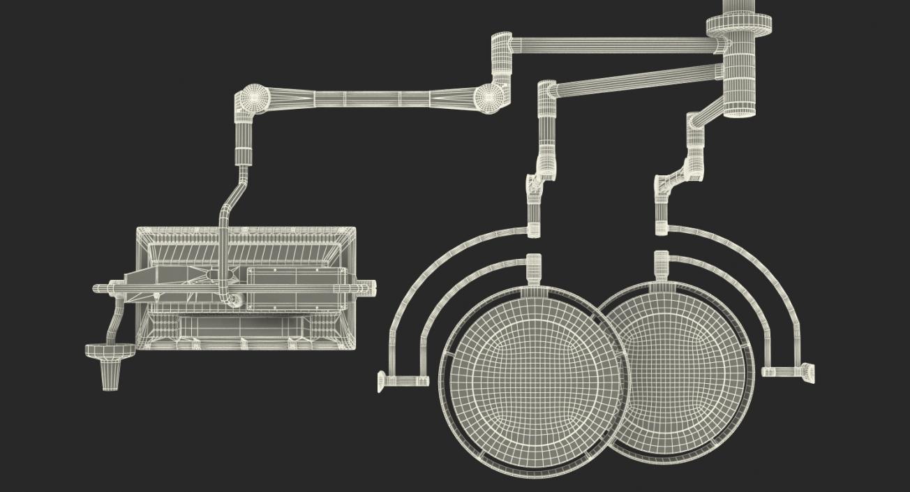 3D Ceiling Mount Surgical Lighting System Generic