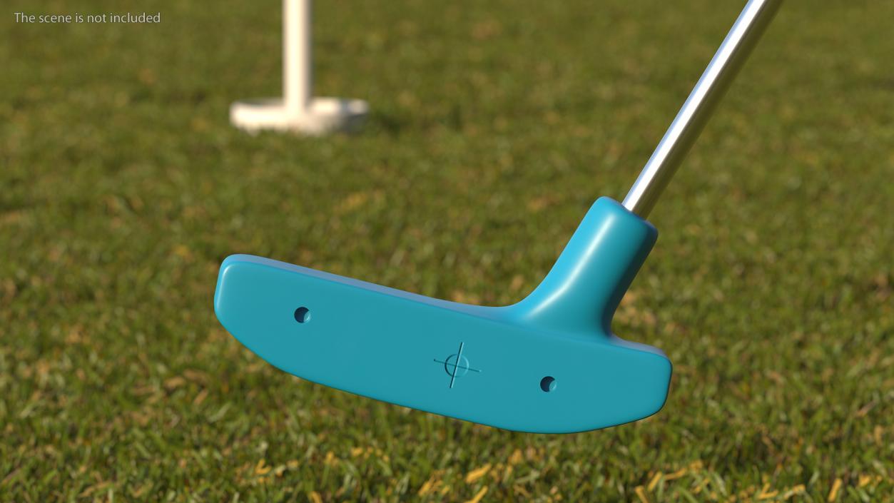 3D Mini Golf Putter Blue