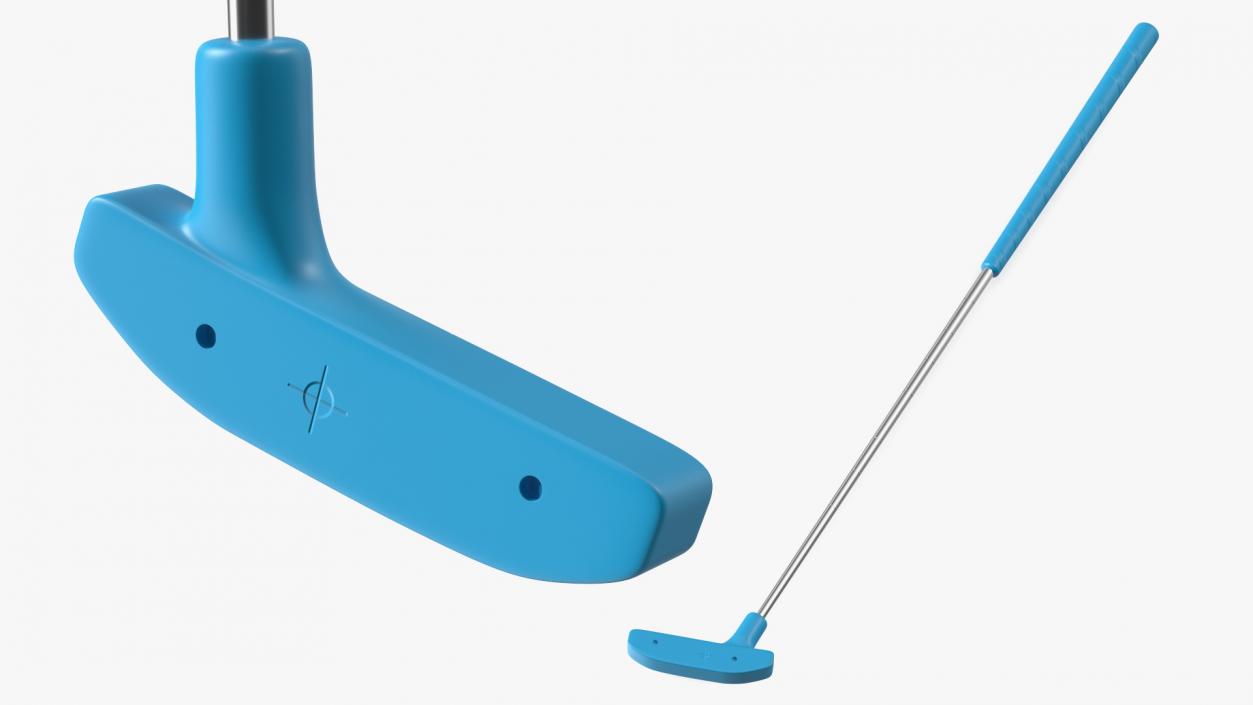 3D Mini Golf Putter Blue