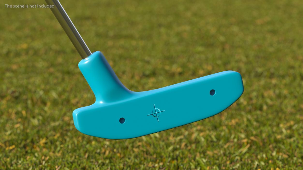 3D Mini Golf Putter Blue