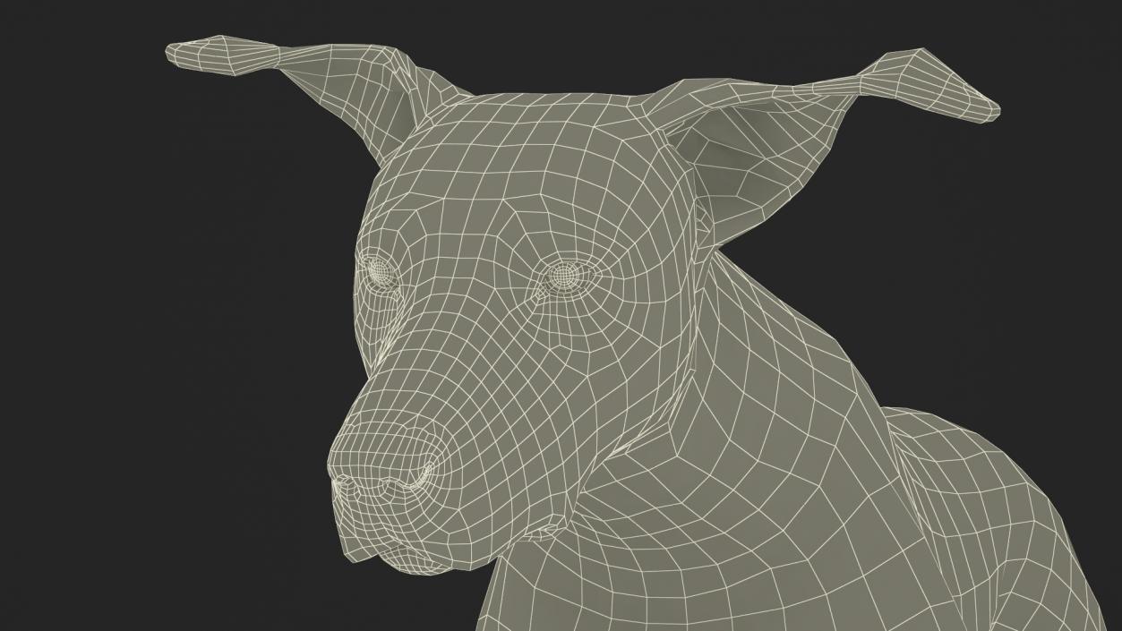 3D model Running Dalmatian Dog Fur