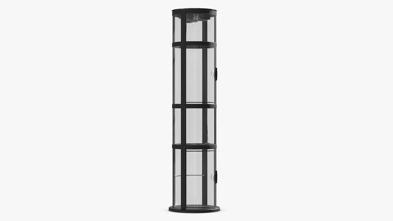 3D Tiny Glass Lift Black