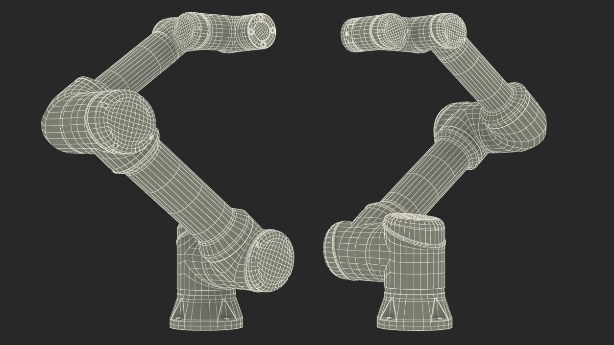 3D Lightweight Industrial Robot model