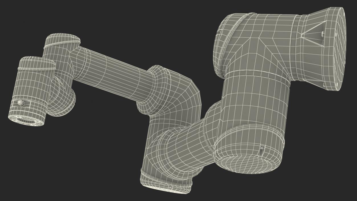 3D Lightweight Industrial Robot model