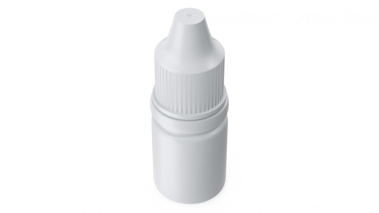 Medical Drops Bottle 5ml 3D model