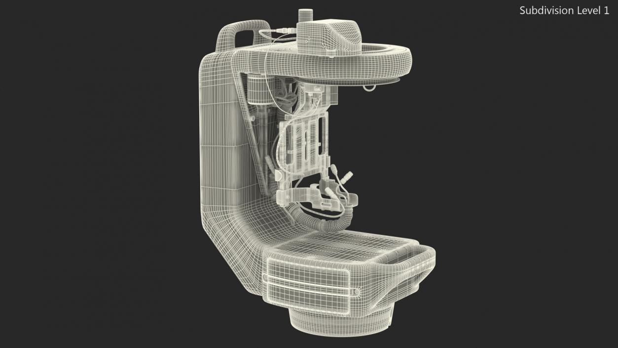 3D Robotic Camera System Canon CR S700R Rigged model