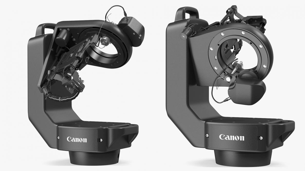 3D Robotic Camera System Canon CR S700R Rigged model