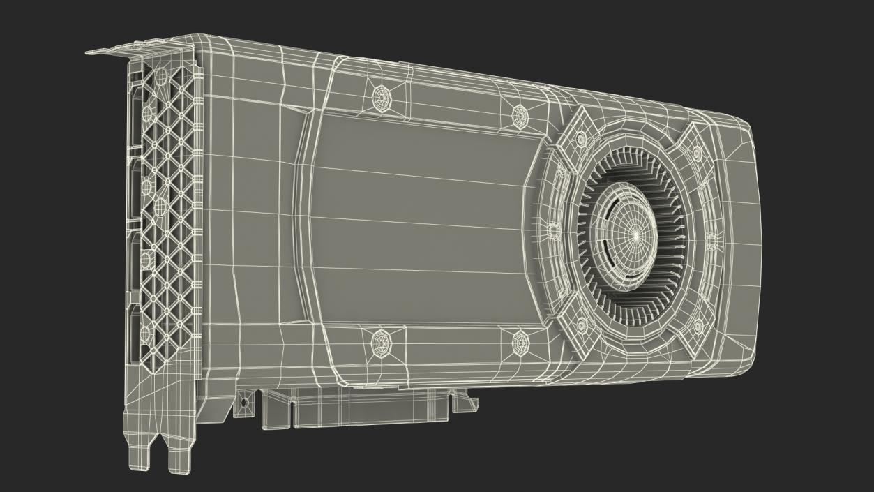 Nvidia Quadro GV100 3D model