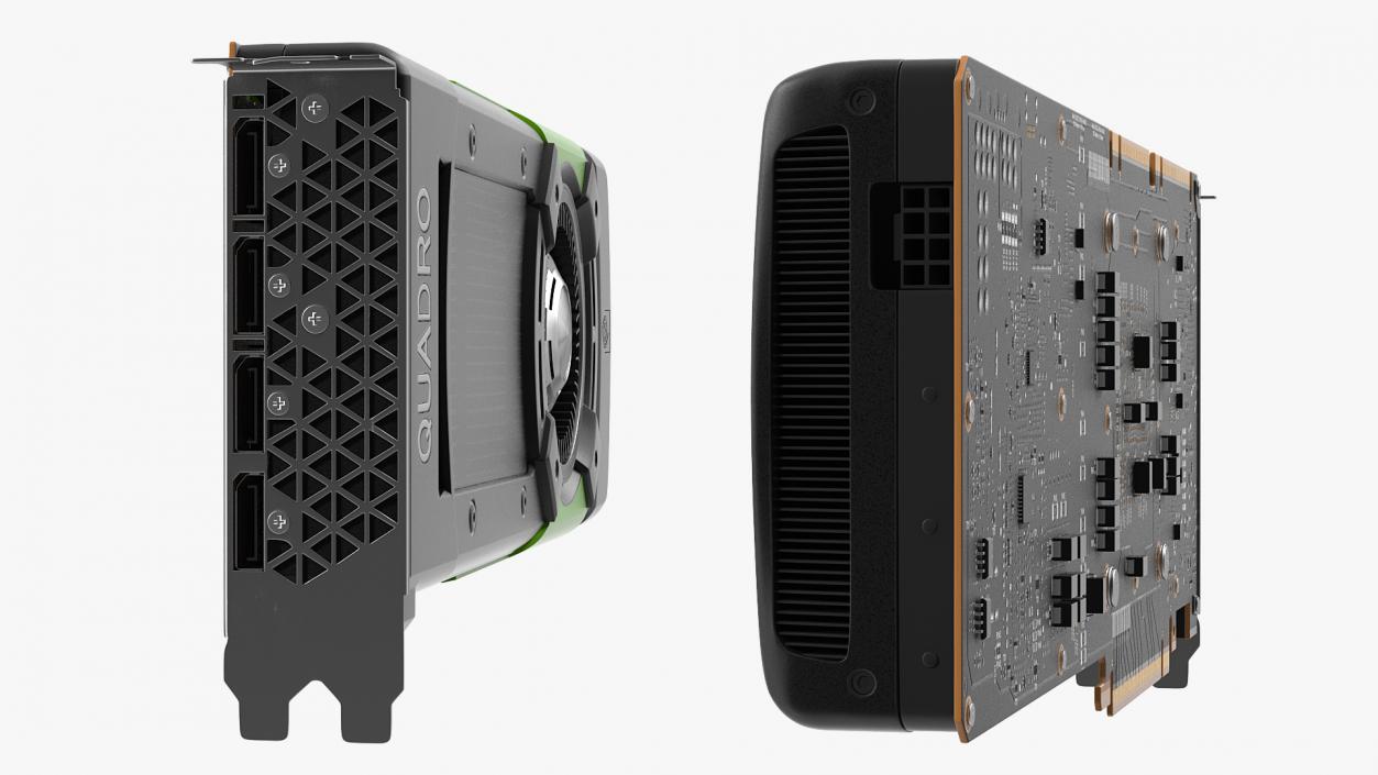 Nvidia Quadro GV100 3D model