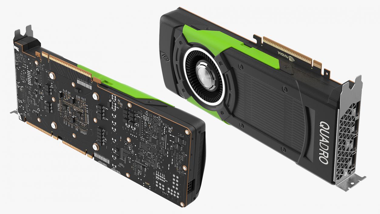 Nvidia Quadro GV100 3D model