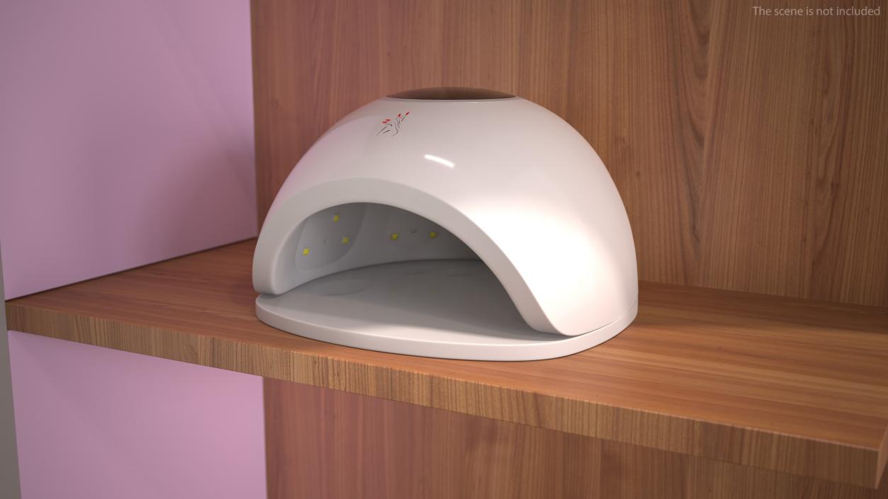 Nail Lamp Off State 3D model