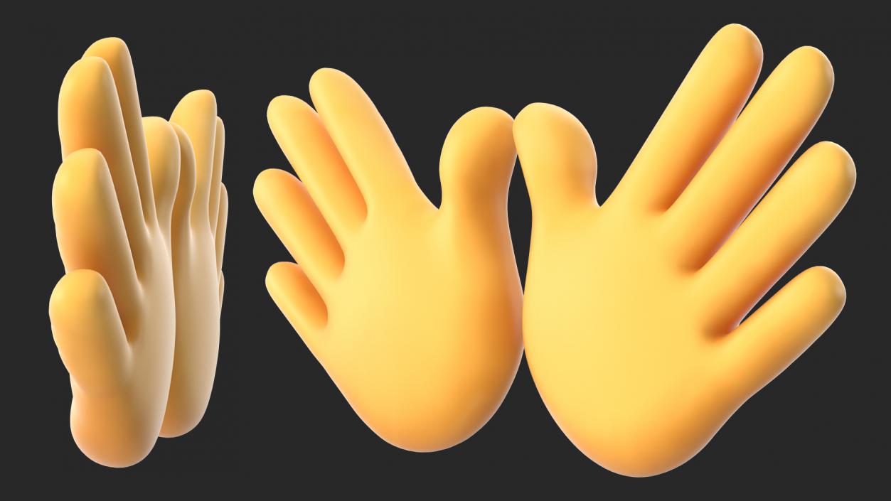 3D Open Hands Emoji