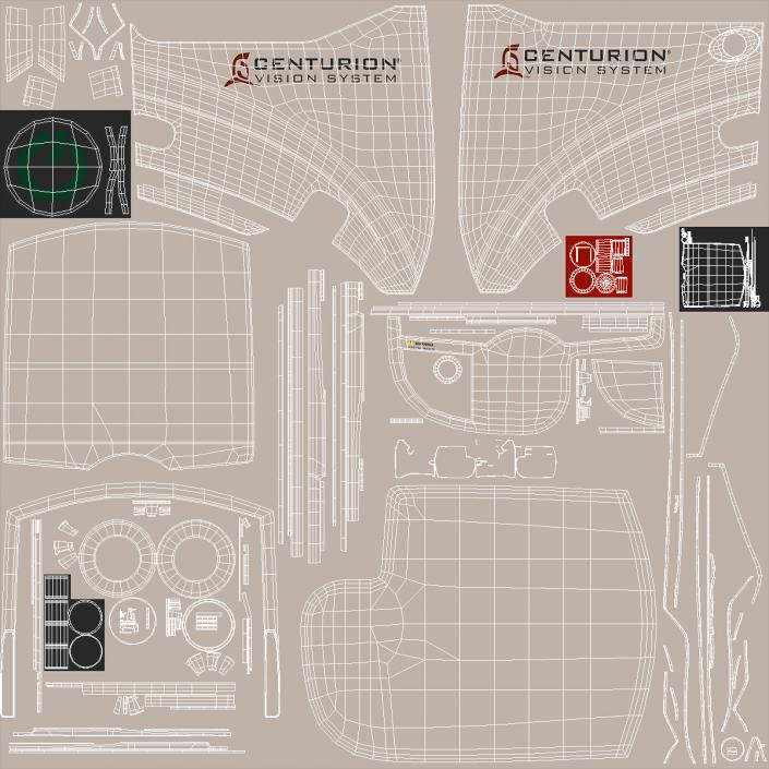 3D CENTURION Vision Cataract Ophthalmic System model