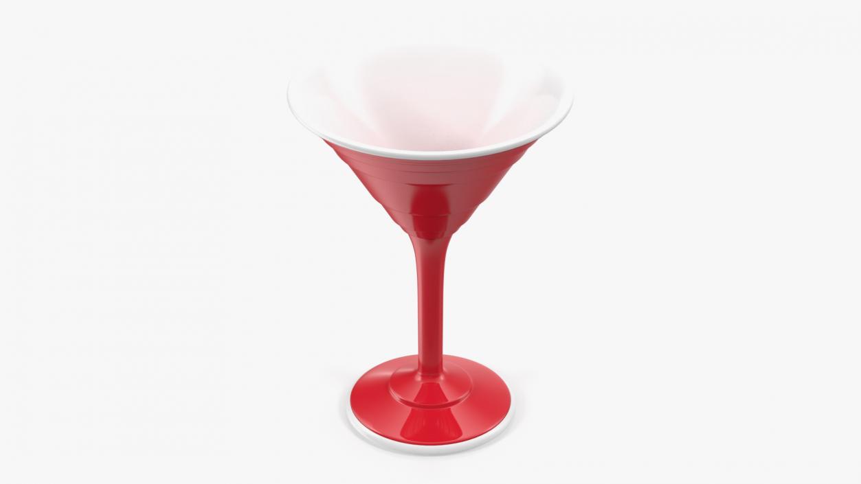 Reusable Plastic Cocktail Cup 3D model