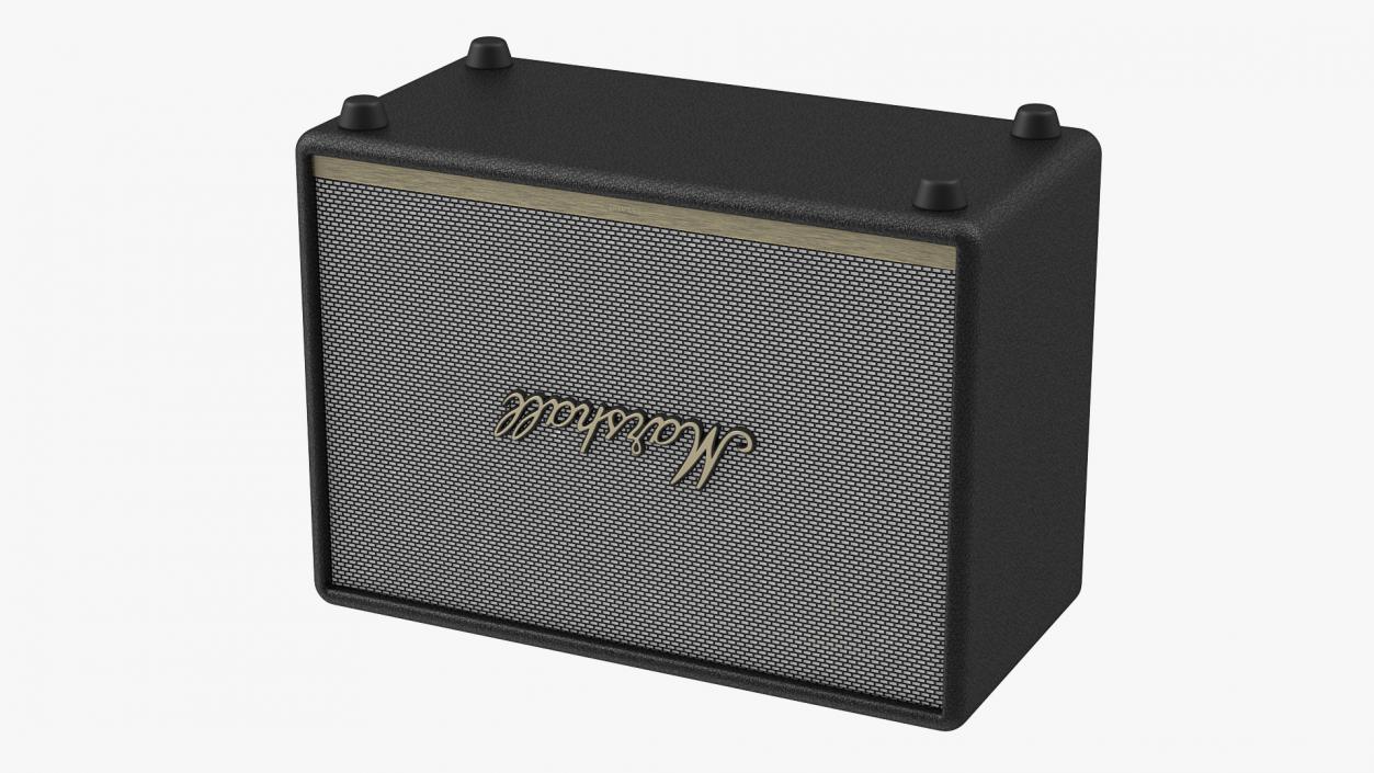 3D Marshall Woburn II Wireless Bluetooth Speaker Black