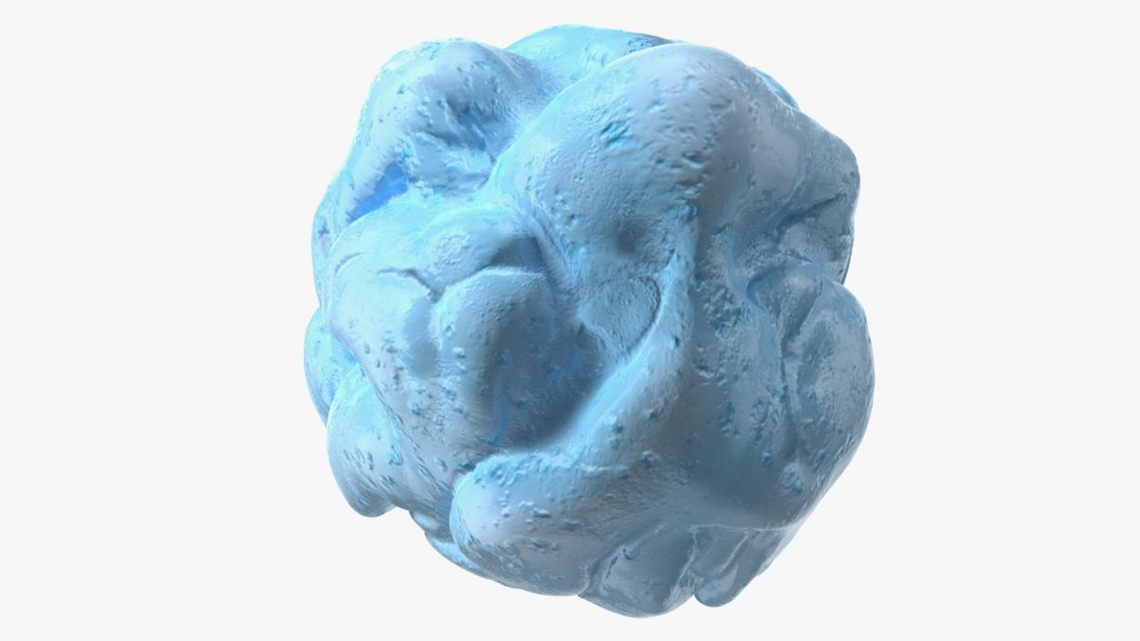 3D model Blue Chewed Gum