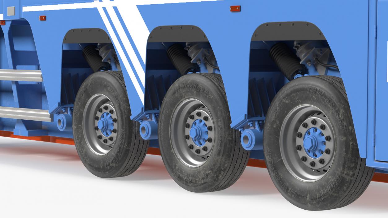 3D model Faymonville Prefamax ILO 3 Innenlader Semi Trailer