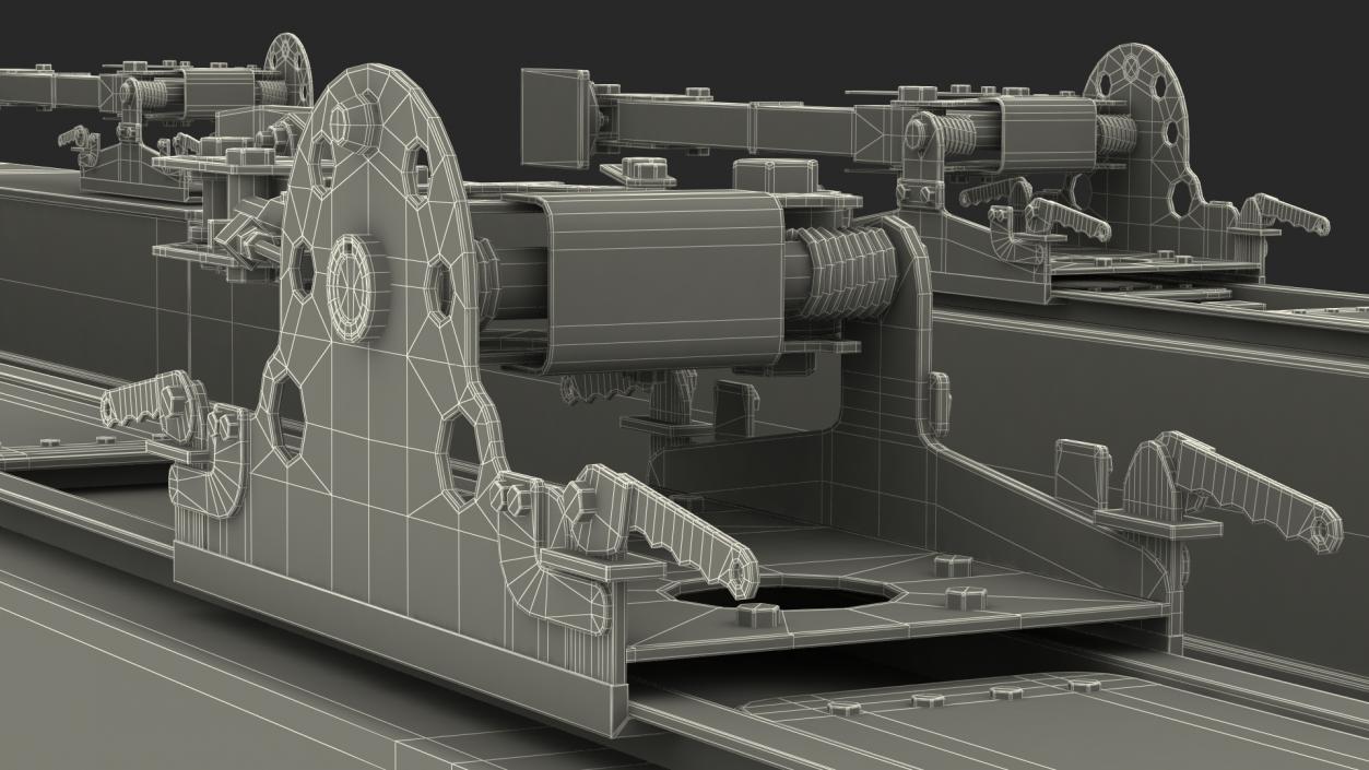 3D model Faymonville Prefamax ILO 3 Innenlader Semi Trailer