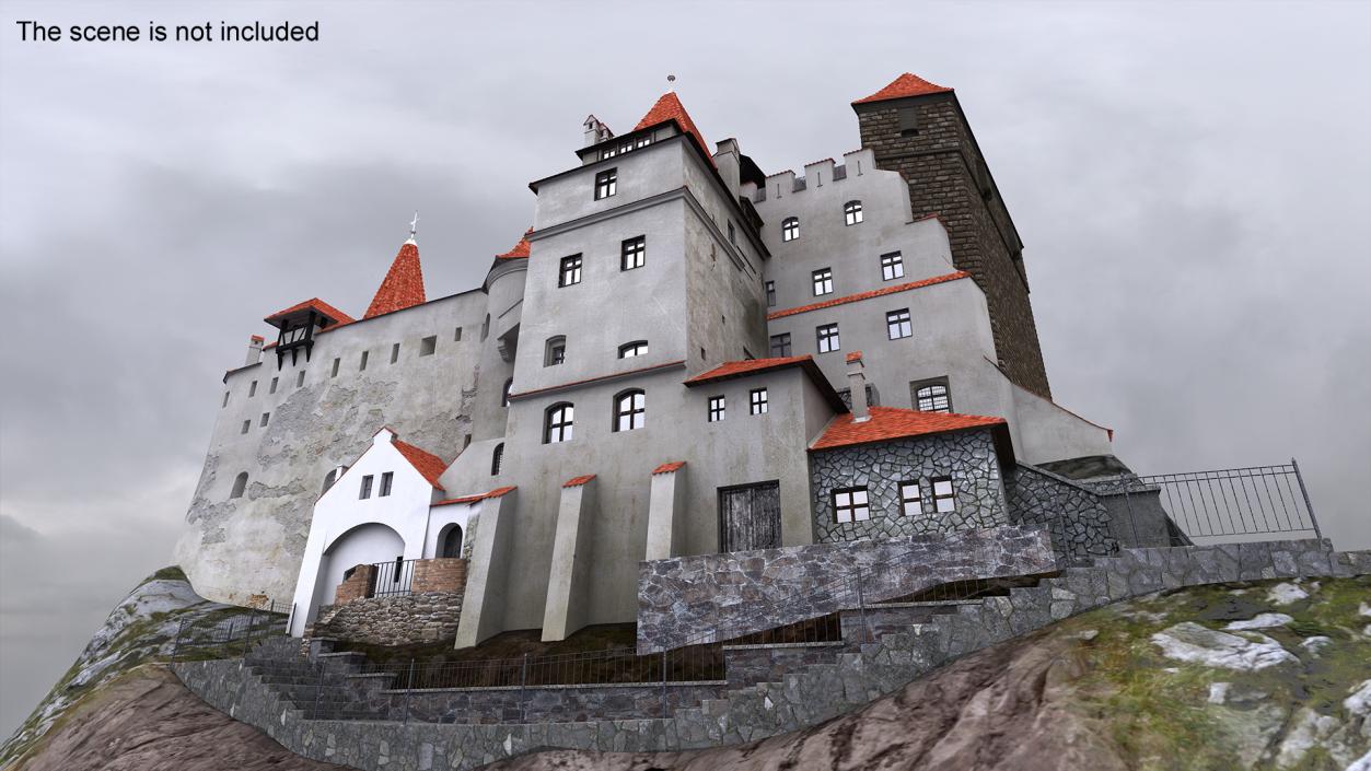 Bran Castle Draculas Castle 3D