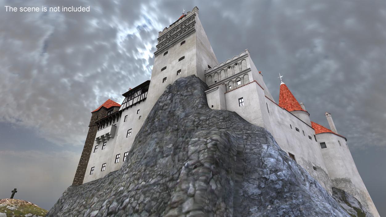 Bran Castle Draculas Castle 3D