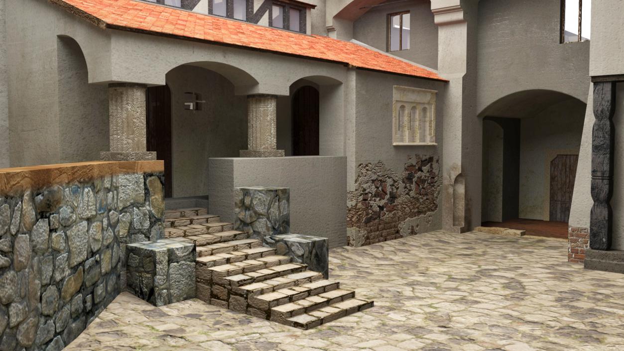 Bran Castle Draculas Castle 3D