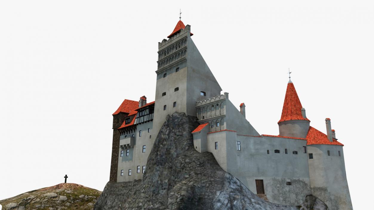 Bran Castle Draculas Castle 3D