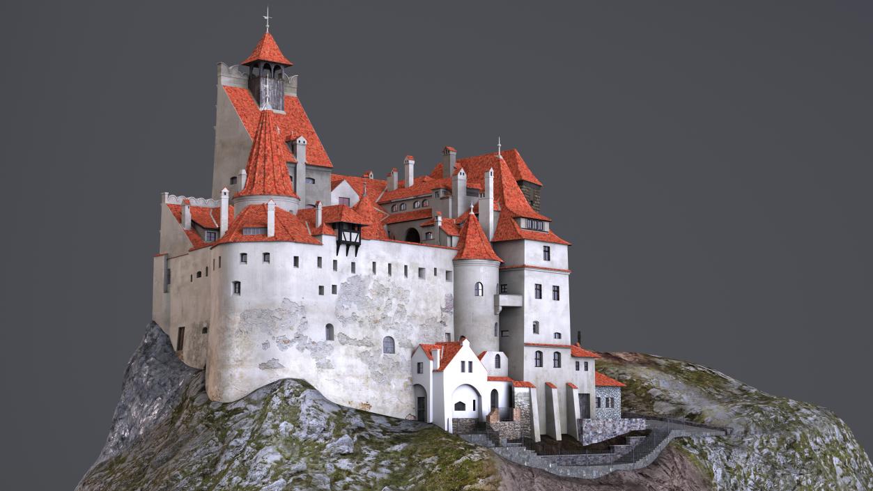 Bran Castle Draculas Castle 3D