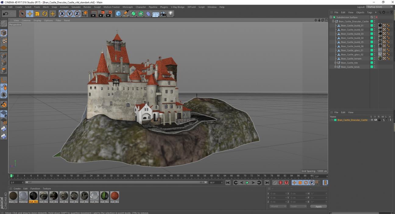 Bran Castle Draculas Castle 3D