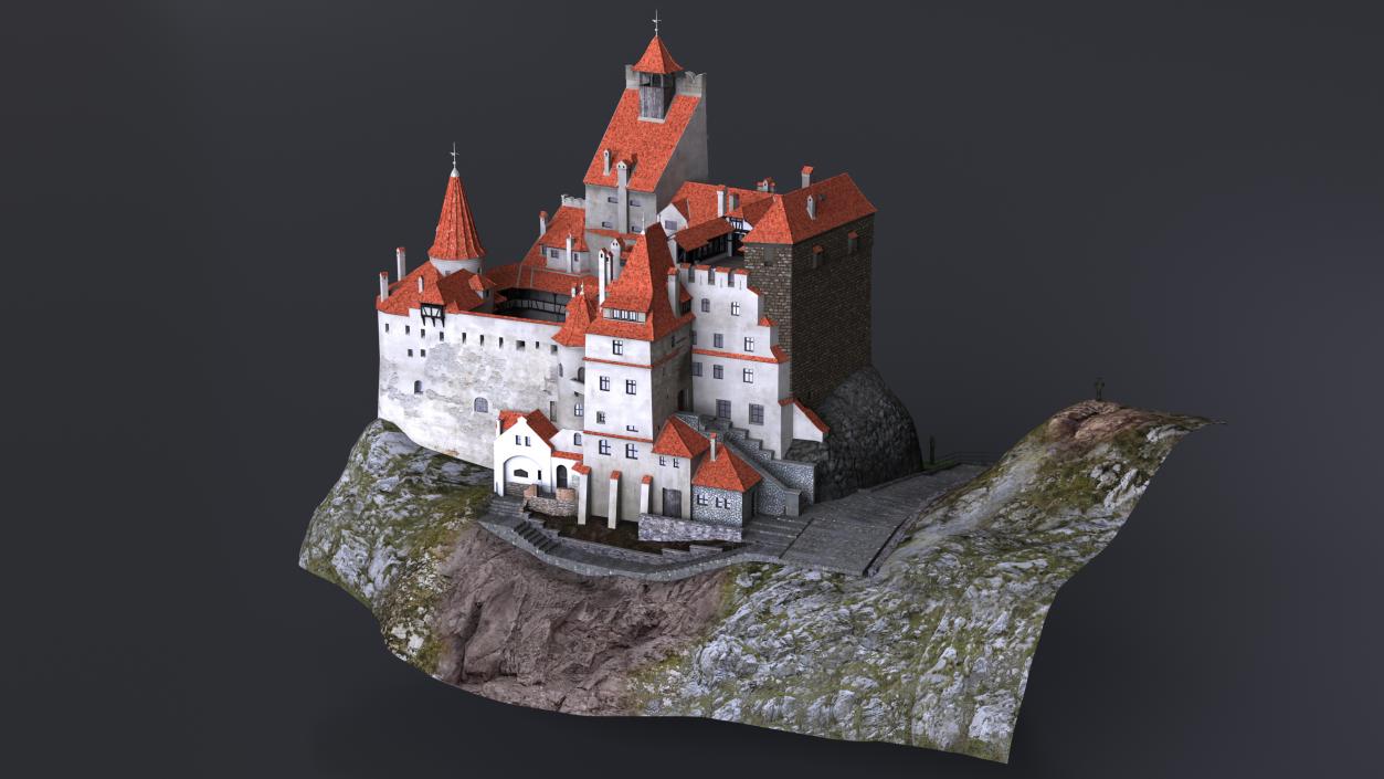 Bran Castle Draculas Castle 3D