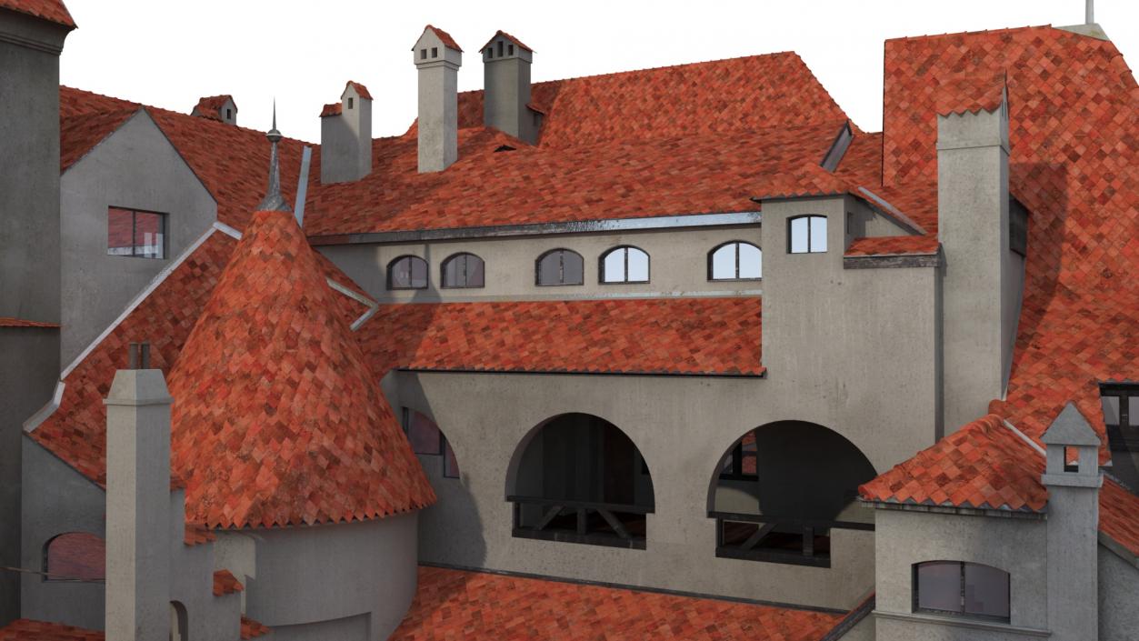 Bran Castle Draculas Castle 3D