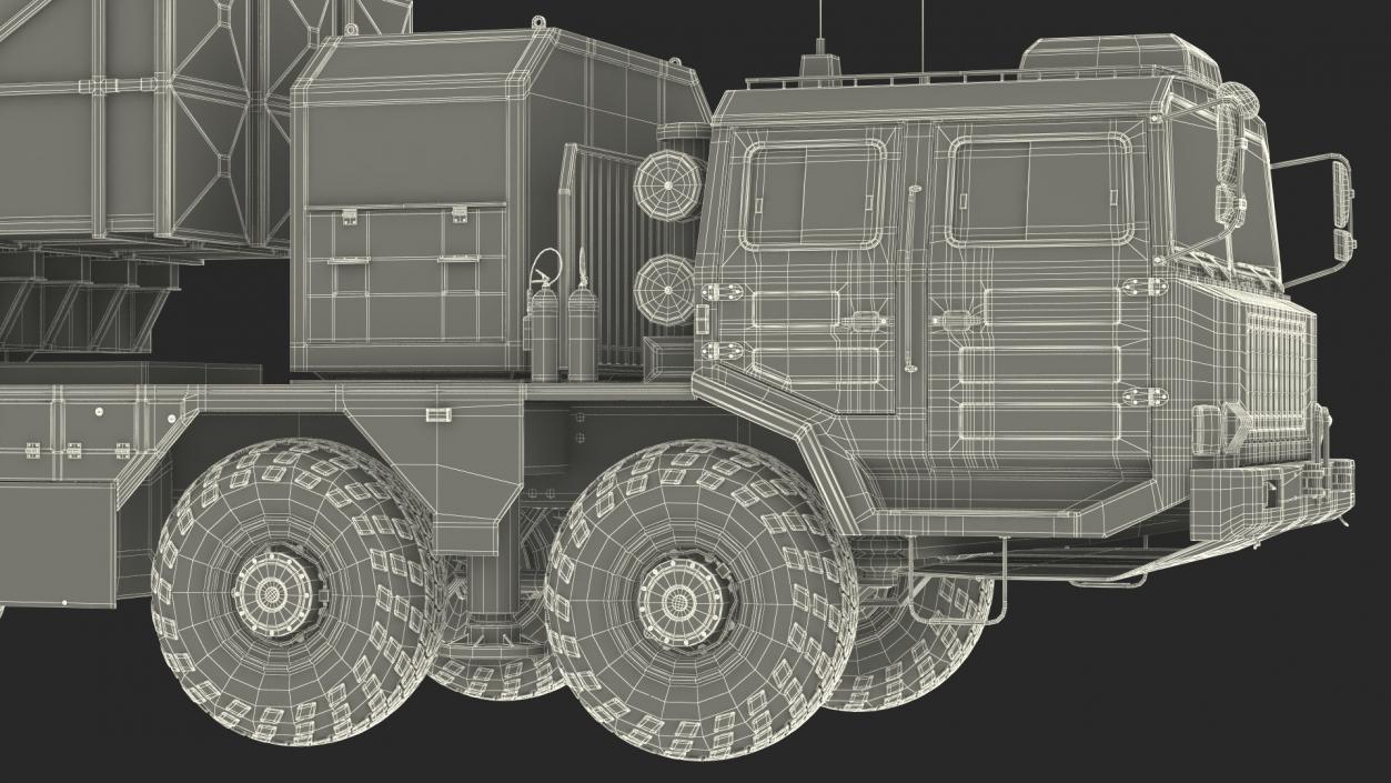 Chinese MLRS WS-2D Sand Camouflage 3D model