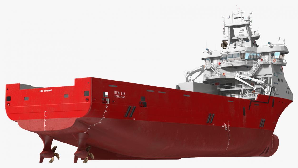 3D model REM EIR Offshore Supply Vessel