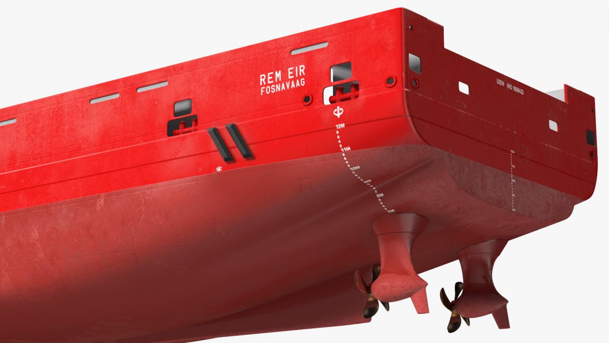 3D model REM EIR Offshore Supply Vessel